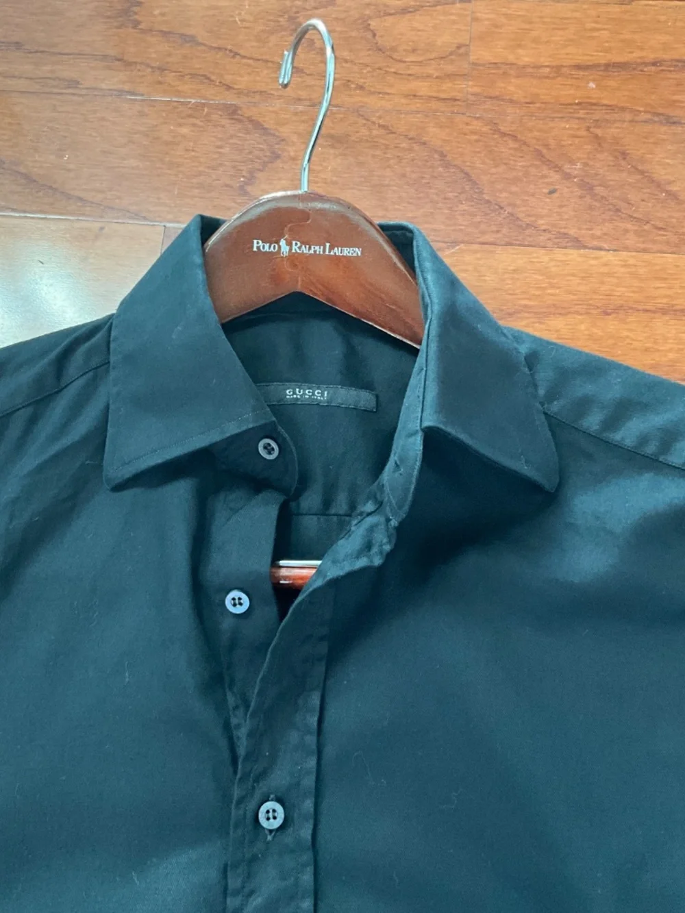 Gucci Black Collared shirt